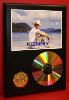 Kenny Chesney 24KT Gold Award Quality CD Edition  Gift