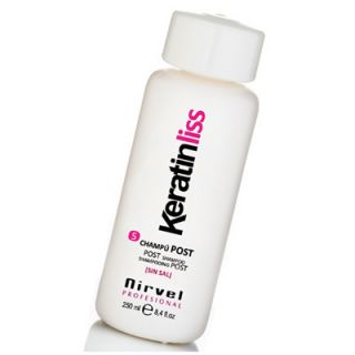 Keratin Hair Post Treatment Shampoo Shiny Smooth Hair
