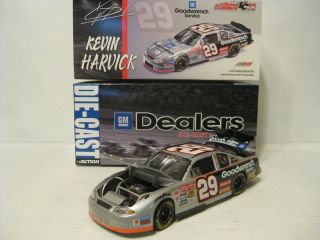 Kevin Harvick 29 GM Goodwrench Service 2002 NASCAR 1 24 Diecast Action
