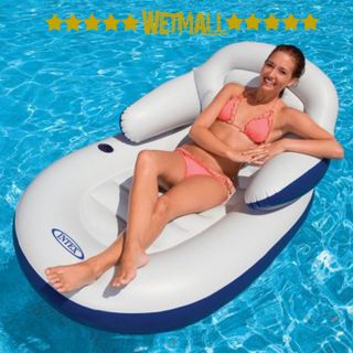 Intex Comfy Cool Lounge Inflatable Floating Pool Chair