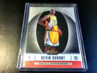 Kevin Durant RC Topps Finest 07 D 539 Mint RARE
