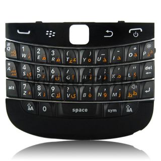 Black Arabic Keyboard For Blackberry Bold Touch 9900 Phone Arab Keypad