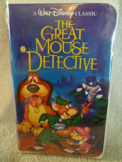 Disney The Great Mouse Detective VHS 1992 Brand New 717951360038