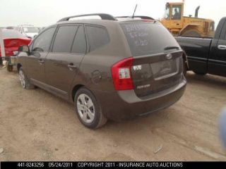 2009 09 Kia Rondo Spare Tire Carrier Winch Assembly