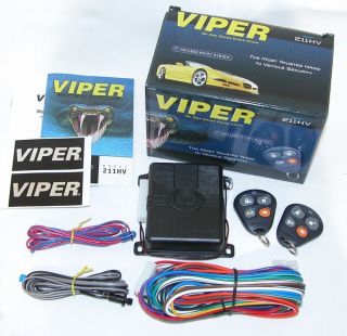 Viper 211HV 1 Way Car Alarm Keyless Entry Security System