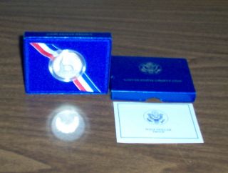 1986 Liberty Half Dollar Proof in Original Government Packaging
