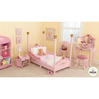 KidKraft Princess Suite Toddler Cot Bed Kids Furniture
