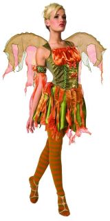 Harvest Fairy Masquerade Vintage Dress 4pc Adult Costume Womens Small