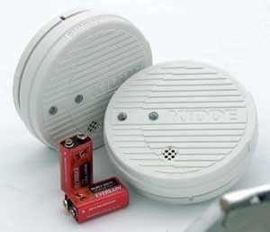 Kidde Smoke Alarm Set Hush 0916CAKT Detector 4 Pack Fire Home Security
