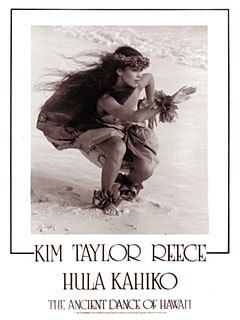 Kim Taylor Reece Hula Kahiko Hawaiian Hula Poster New