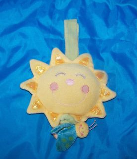 Sun crib pull toy Kids Preferred stuffed light up musical plush lovey