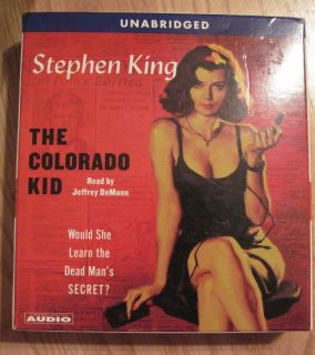 Stephen King The Colorado Kid Unabridged Audio Book read by Jeffrey