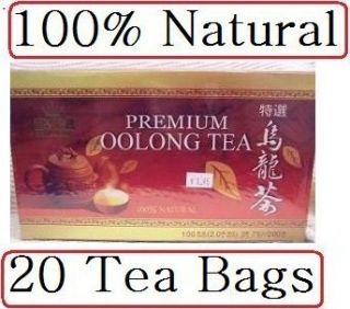 Oolong Premium Diet Slim Tea Royal King 20 Fresh Tea Bags