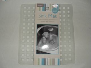 Kitchen Sink Protector Drainer Mat PVC Clear