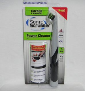 Sonic Scrubbers Kitchen Household Power Cleaner New 
