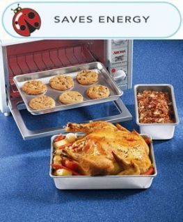 Kitchen Supply Toaster Oven Baking Pan 9 25 in by 6 5 in by 75 in Free