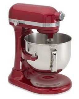 KitchenAid 7 QT Bowl Lift Stand Mixer Candy Apple Red KSM7581CA NEW IN