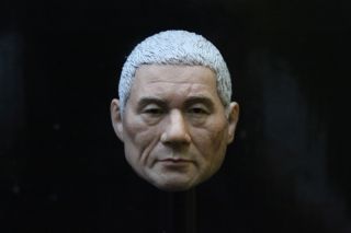 HP 0009 1 6 Headplay Takeshi Kitano Silver Head Sculpt w Neck Joint
