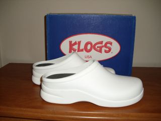 Klogs White Size M Klogs Shoes Great for Nursing Healthcare New