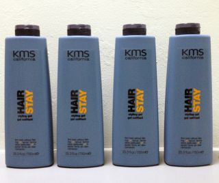 KMS Hairstay Styling Gel 25 3 oz Lot of 4 Special