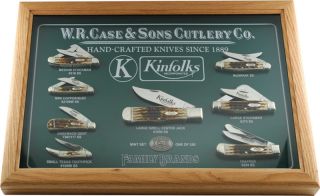 Case 2010 Kinfolks Mint Set 8 Knife Set New