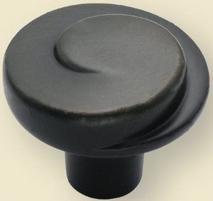 Cabinet Hardware Waves Knob Oil Rubbed Bronze Knobs