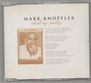 Mark Knopfler Darling Pretty Scare Promo CD Dire Straits