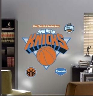 Fathead New York Knicks Team Logo Basketball Wall Decal Poster 4 Feet
