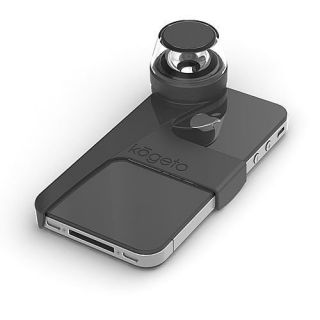 Kogeto Dot Case 360 Degree Video Lens for iPhone 4 4S Black