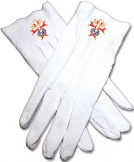 Knights of Columbus 4th Degree Gloves New