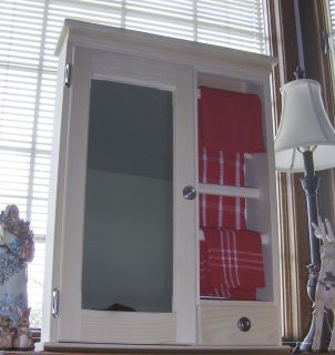 Towel Bar with Medicine Cabinet Mirror Bath Pine Free Shiping Custom