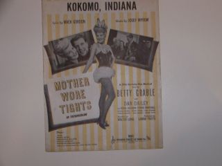 Kokomo Indiana Sheet Music