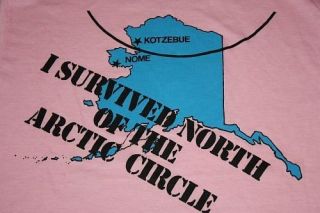 Vtg 80s Kotzebue Alaska Shirt Soft Thin