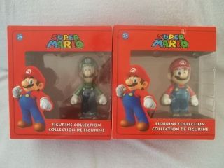 Super Mario and Luigi Figurine Collection