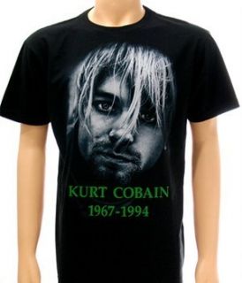 Nirvana Kurt Cobain Rock 1967 1994 Alternative T shirt Sz M Tour