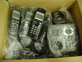 Panasonic 5HS KX TG6545B DECT 6 Cordless Phone $159