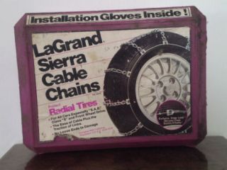 La Grande Sierra Tire Chains 1922