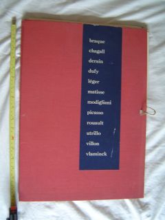 Douze Contemporains Jacques Lassaigne 1959 Book Plates Villon Rouault