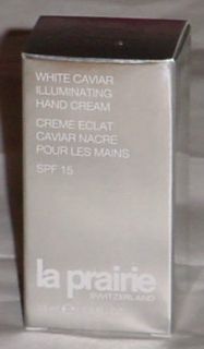 LA PRAIRIE WHITE CAVIAR ILLUMINATING HAND CREAM SPF 15, 15 ML DELUXE