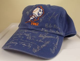  New York Mets Team Signed Hat Cap 19 AUTO s Clem Labine Craig w COA