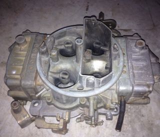 Holley Spread Bore 600 CFM Carburetor Double Pump