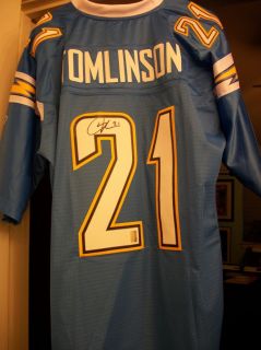 LaDainian Tomlinson Signed Chargers On Field Game Jersey GTSM Auto