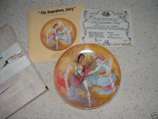 Viletta The Sugarplum Fairy 1979 Nutcracker Plate
