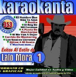 Karaokanta Kar 4353 Al Estilo de Lalo Mora I Spanish CDG