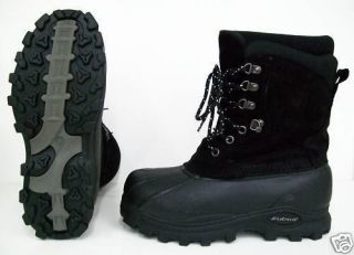 Lacrosse 600105 Mens Garrison Insulated Pac Boot Black Sizes 9 10 11