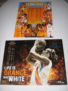 Tennessee Lady Vols Basketball Schedule Posters   Coach Pat Summitt