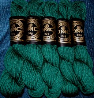 7389 Dk Green DMC Laine Colbert Wool Needlepoint Tapestry Yarn ~ One