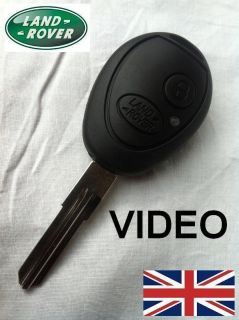 Land Rover Discovery TD5 V8 Replacement Ignition Key inc Blank New
