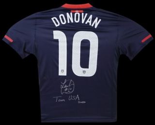 Landon Donovan Signed Team USA Away Jersey UDA Le 50
