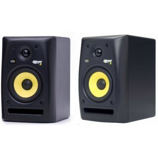 Two KRK Rokit 5 Studio Speakers